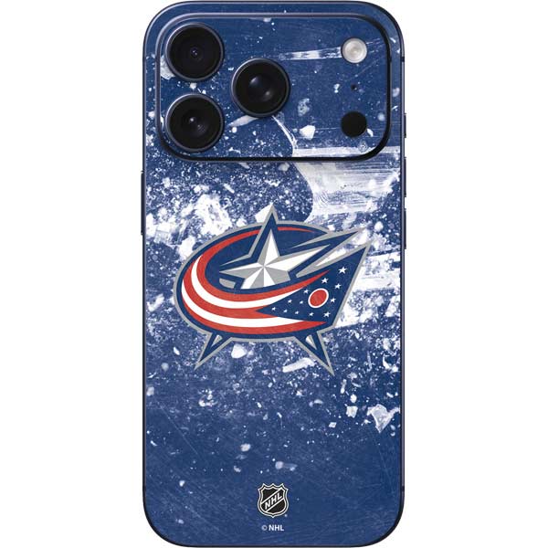 NHL Columbus Blue Jackets Frozen iPhone 17 Pro Max Skin