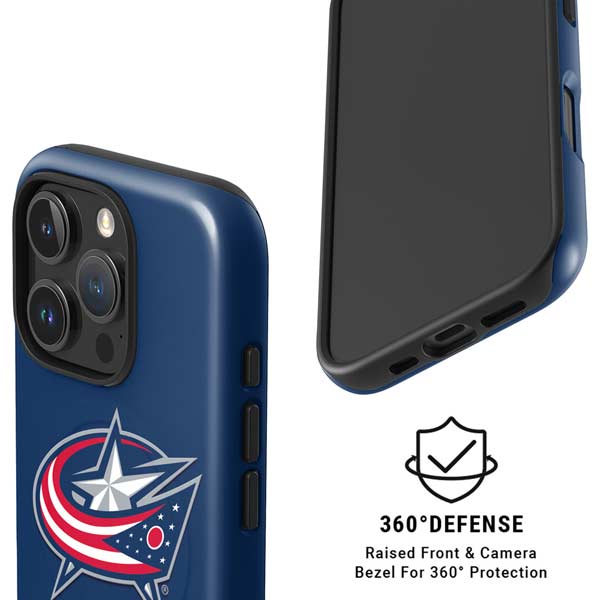 NHL Columbus Blue Jackets Logo iPhone 16 Pro Magsafe Impact Case