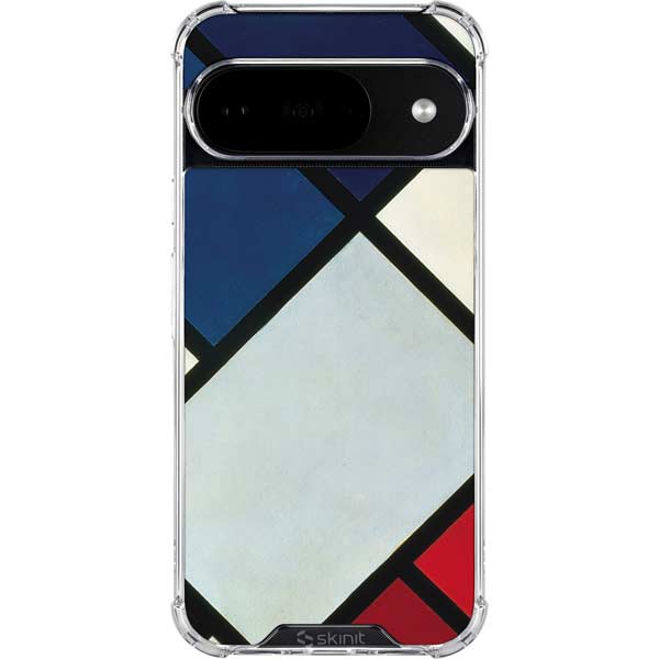 Theo van Doesburg Contra-Composition of Dissonances XVI Google Pixel 10 Clear Case