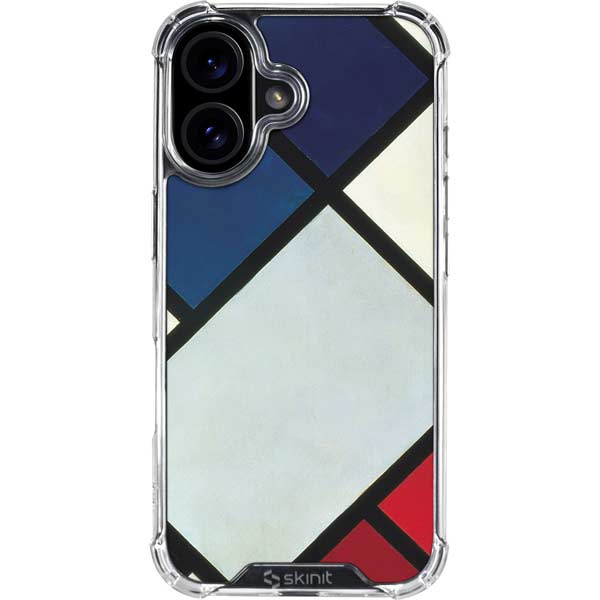 Theo van Doesburg Contra-Composition of Dissonances XVI iPhone 17 Clear Case