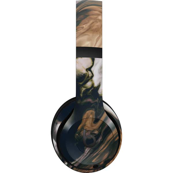 Copper and Black Marble Ink Beats Studio Pro Wireless Headphones Skin
