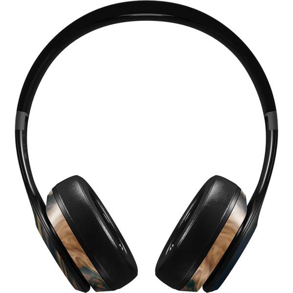 Copper and Black Marble Ink Beats Studio Pro Wireless Headphones Skin