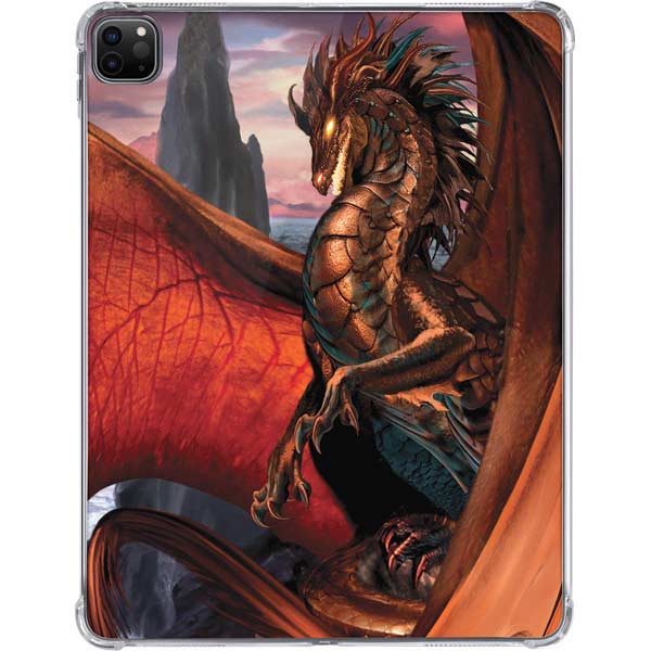 Coppervein Dragon by Ruth Thompson iPad Pro 11in (2024) Clear Case