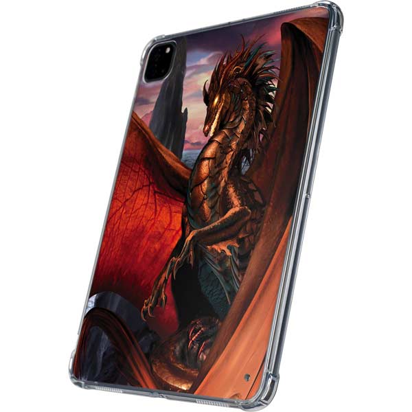 Coppervein Dragon by Ruth Thompson iPad Pro 11in (2024) Clear Case