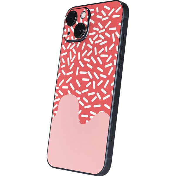 Coral Spring Sprinkles iPhone 15 Skin