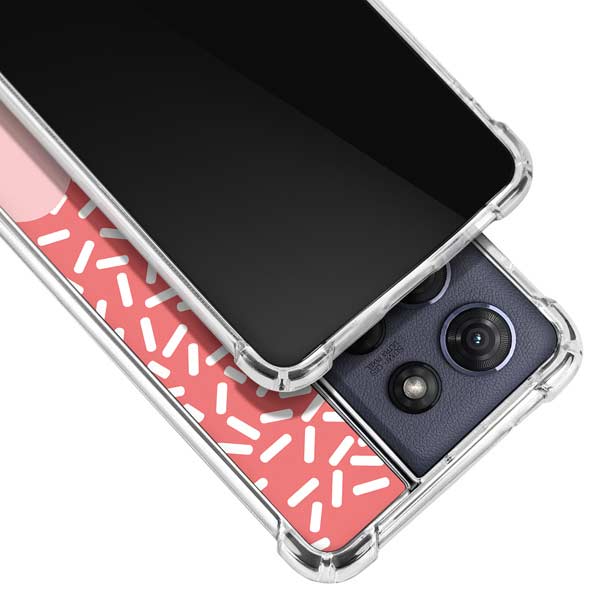 Coral Spring Sprinkles Moto G Stylus 5G (2025) Clear Case