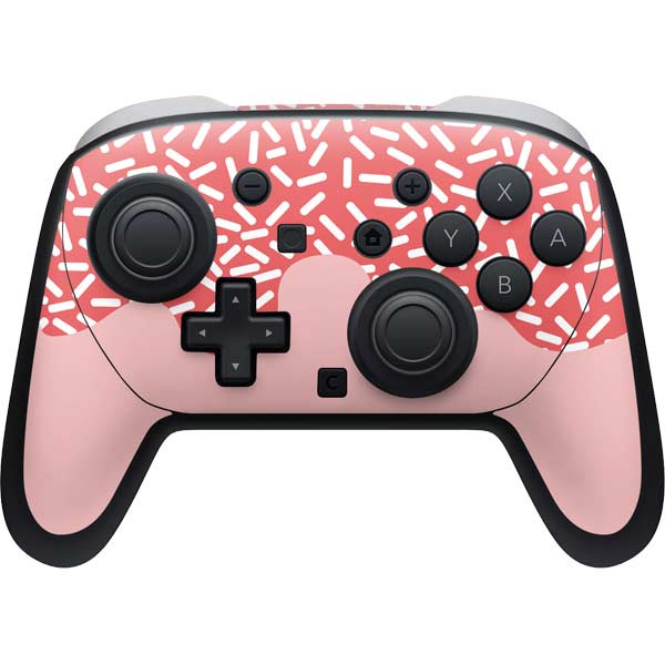 Coral Spring Sprinkles Nintendo Switch 2 (2025) Pro Controller Skin