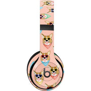 Bouffants and Broken Hearts Corgi Love Beats Studio Pro Wireless Headphones Skin