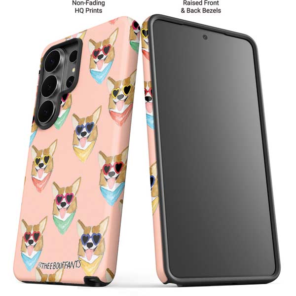 Bouffants and Broken Hearts Corgi Love Galaxy S26 Ultra Impact Case