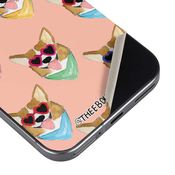 Bouffants and Broken Hearts Corgi Love Google Pixel 10 Pro XL Skin