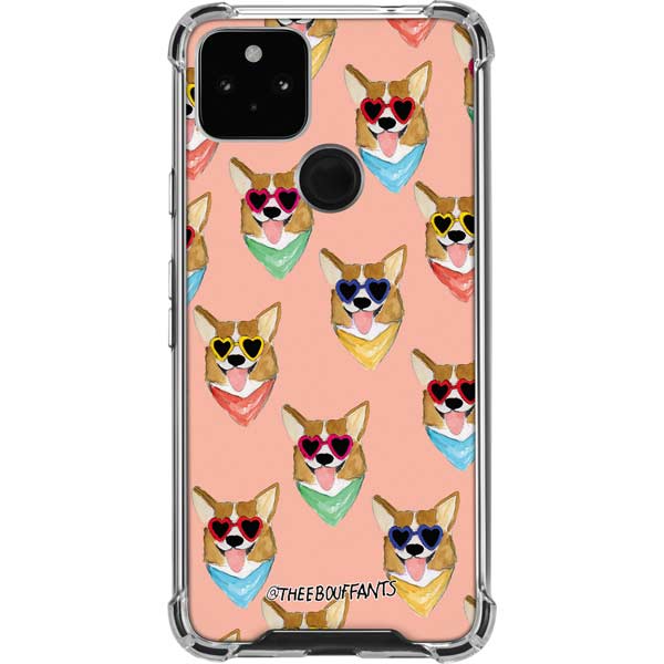Bouffants and Broken Hearts Corgi Love Pixel Cases