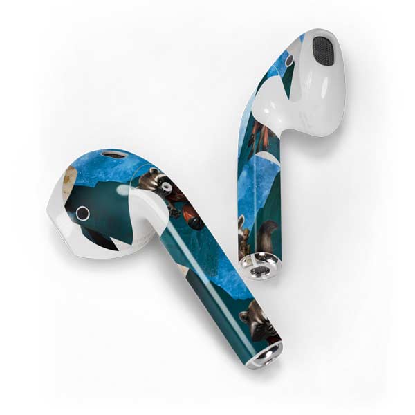 Marvel Rocket and Baby Groot Cosmic Bond Apple AirPods Skin