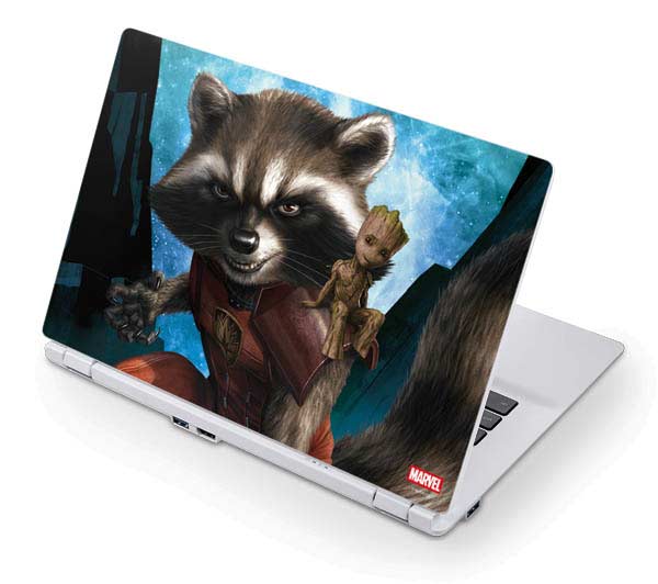 Marvel Rocket and Baby Groot Cosmic Bond Acer Chromebook Skin