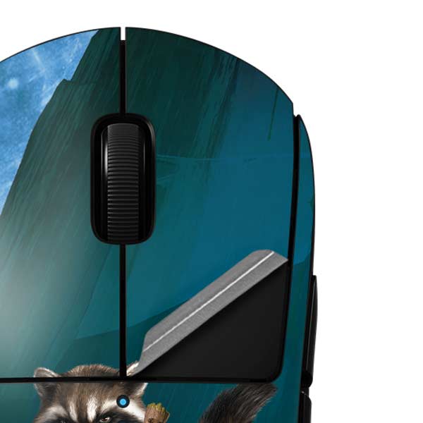 Marvel Rocket and Baby Groot Cosmic Bond G Pro Wireless Gaming Mouse Skin