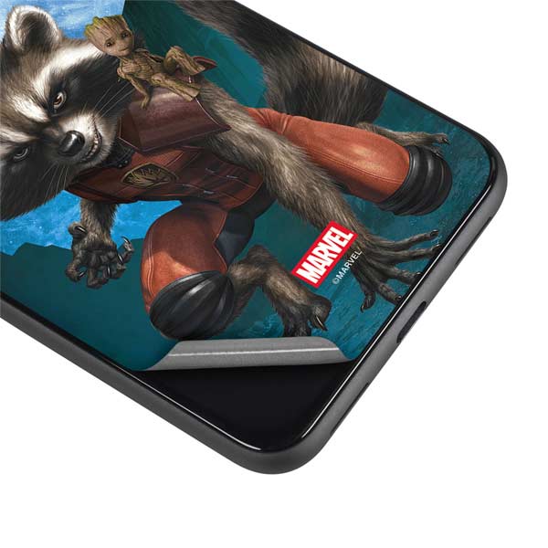 Marvel Rocket and Baby Groot Cosmic Bond Google Pixel 4 Skin