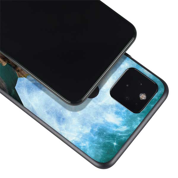 Marvel Rocket and Baby Groot Cosmic Bond Google Pixel 5 Skin