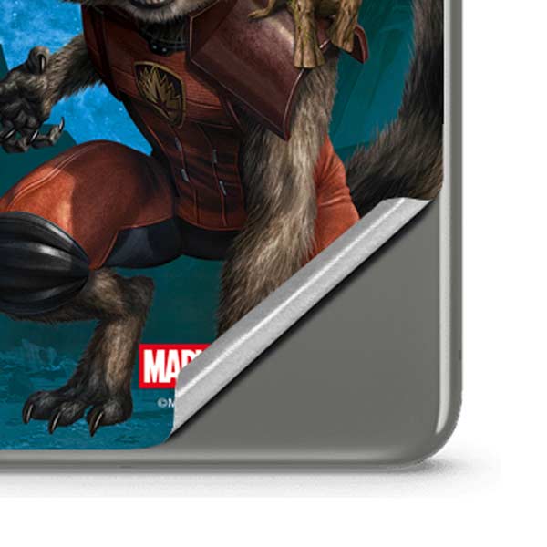 Marvel Rocket and Baby Groot Cosmic Bond Google Pixel 8 Skin
