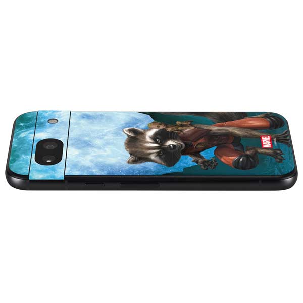 Marvel Rocket and Baby Groot Cosmic Bond Google Pixel 8a Skin