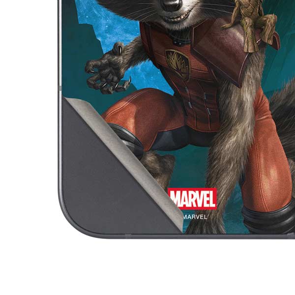 Marvel Rocket and Baby Groot Cosmic Bond Google Pixel 9 Pro Fold Skin