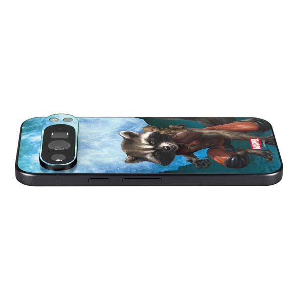 Marvel Rocket and Baby Groot Cosmic Bond Google Pixel 9 Pro XL Skin