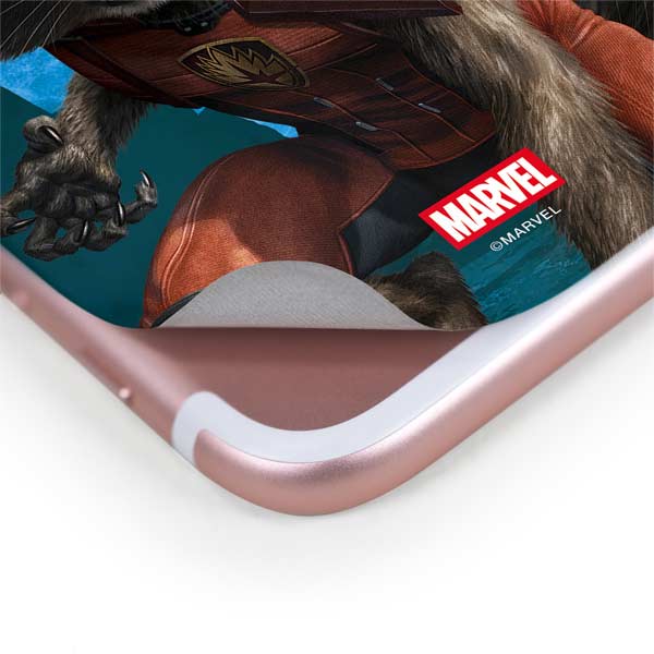 Marvel Rocket and Baby Groot Cosmic Bond iPhone 8 Plus Skin