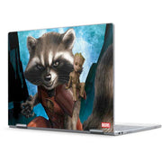 Marvel Rocket and Baby Groot Cosmic Bond Pixelbook Skin