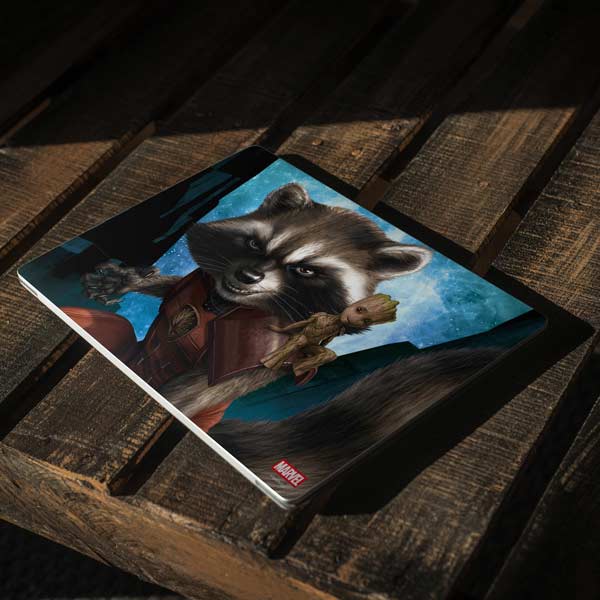 Marvel Rocket and Baby Groot Cosmic Bond Surface Laptop 3 13.5in Skin