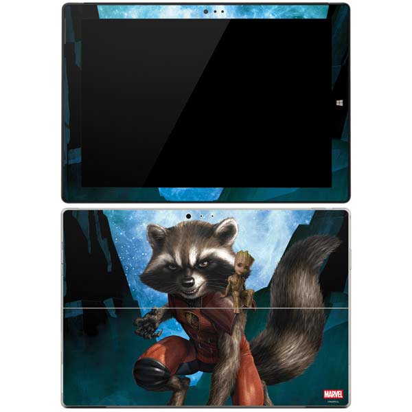 Marvel Rocket and Baby Groot Cosmic Bond Surface Pro 3 Skin
