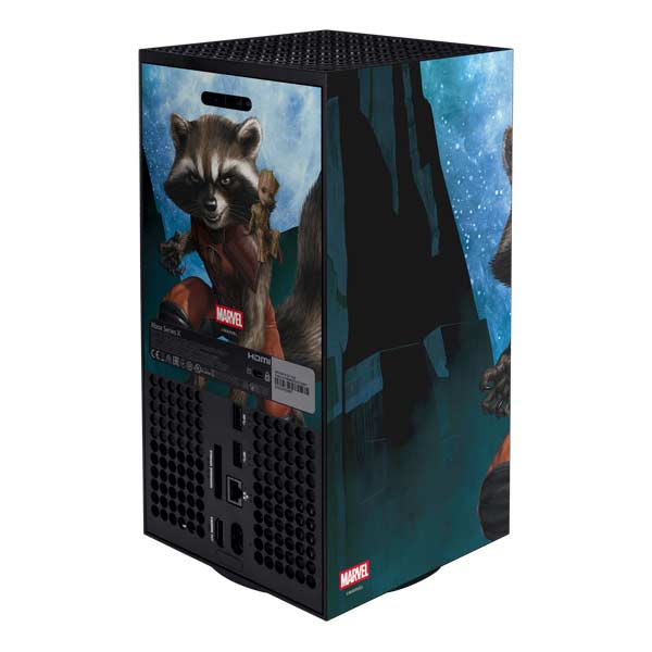 Marvel Rocket and Baby Groot Cosmic Bond Xbox Series X Bundle Skin