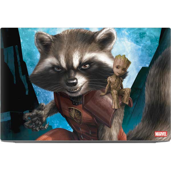 Marvel Rocket and Baby Groot Cosmic Bond Dell XPS Skin