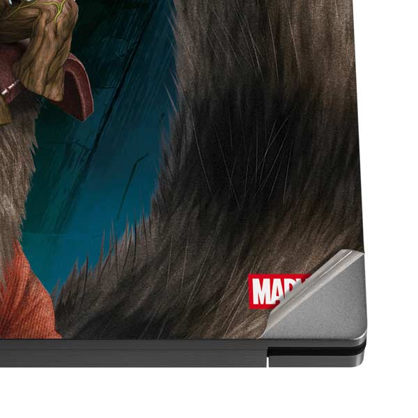 Marvel Rocket and Baby Groot Cosmic Bond Dell XPS Skin