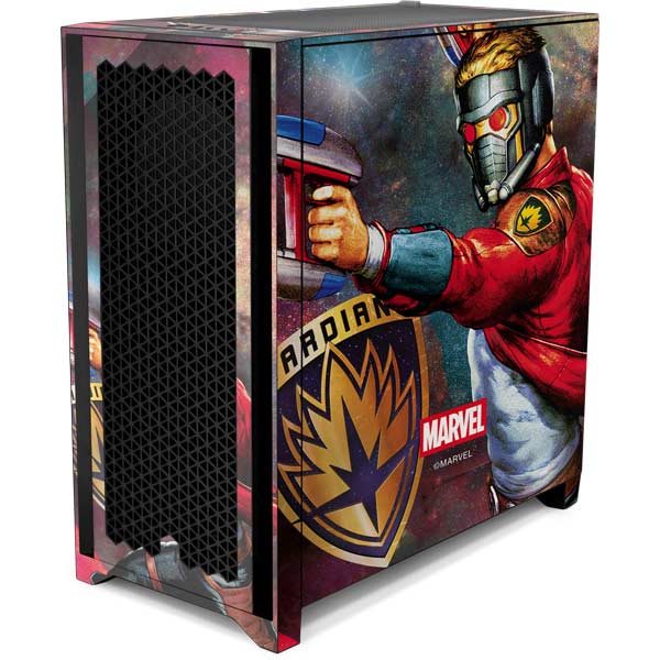 Marvel Star-Lord Cosmic Commander Corsair 4000D Tempered Glass Mid-Tower ATX Case Skin