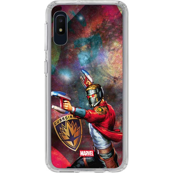 Marvel Star-Lord Cosmic Commander Galaxy A10e Clear Case