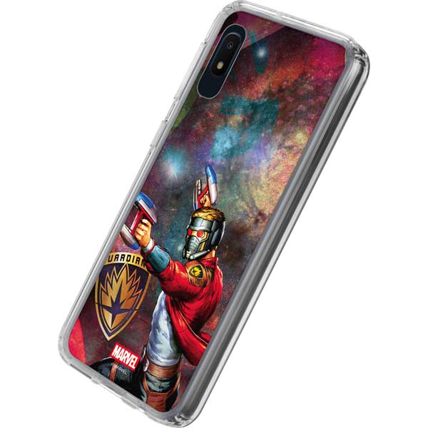 Marvel Star-Lord Cosmic Commander Galaxy A10e Clear Case