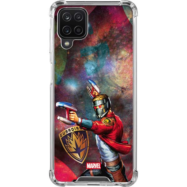 Marvel Star-Lord Cosmic Commander Galaxy A12 Clear Case