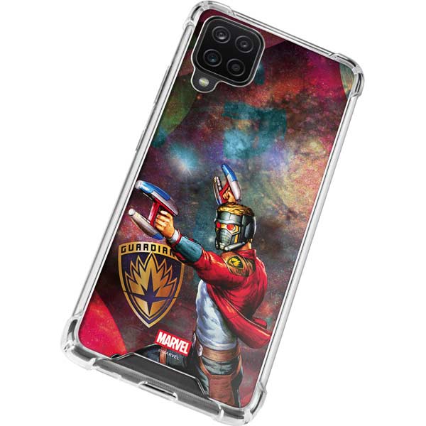 Marvel Star-Lord Cosmic Commander Galaxy A12 Clear Case