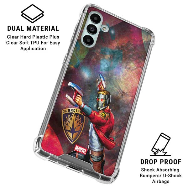 Marvel Star-Lord Cosmic Commander Galaxy A13 5G Clear Case
