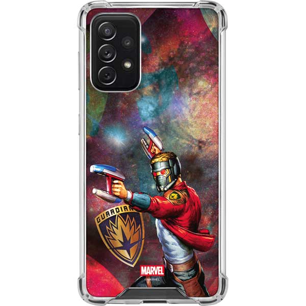 Marvel Star-Lord Cosmic Commander Galaxy A72 5G Clear Case