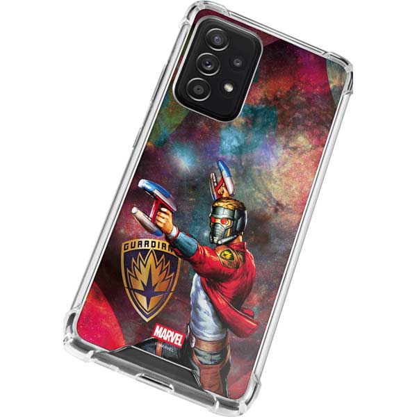 Marvel Star-Lord Cosmic Commander Galaxy A72 5G Clear Case