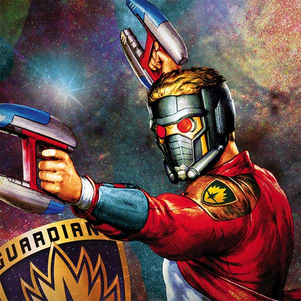 Marvel Star-Lord Cosmic Commander Galaxy Note 8 Skin