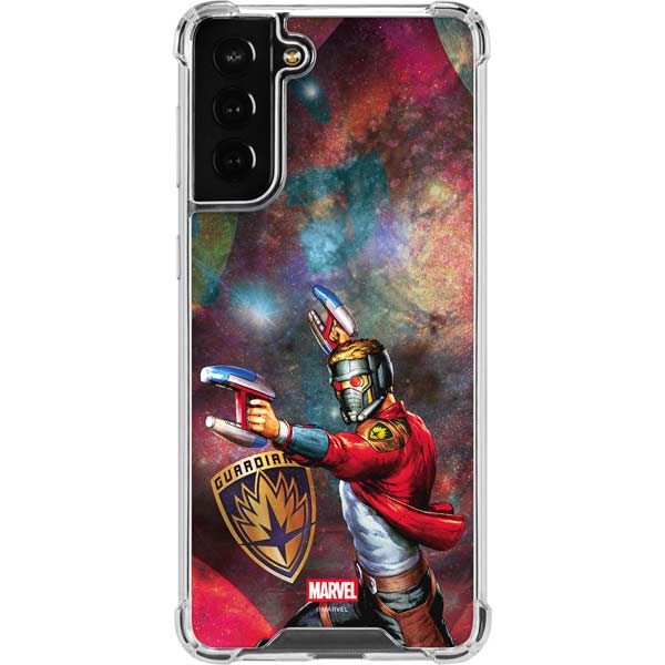 Marvel Star-Lord Cosmic Commander Galaxy S21 FE Clear Case