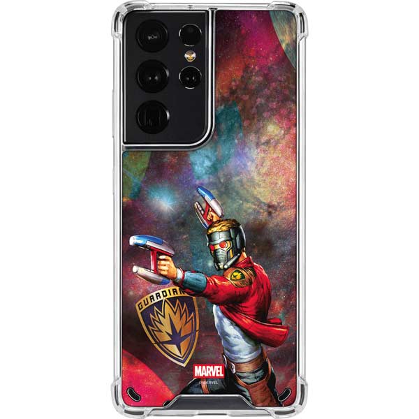 Marvel Star-Lord Cosmic Commander Galaxy S21 Ultra 5G Clear Case