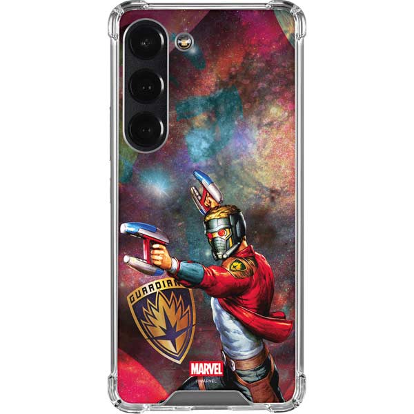Marvel Star-Lord Cosmic Commander Galaxy S23 Clear Case