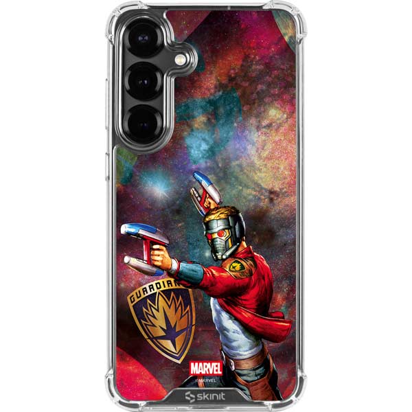 Marvel Star-Lord Cosmic Commander Galaxy S26 Clear Case