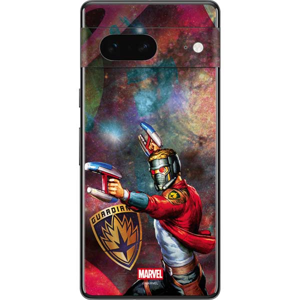 Marvel Star-Lord Cosmic Commander Google Pixel 7 Skin