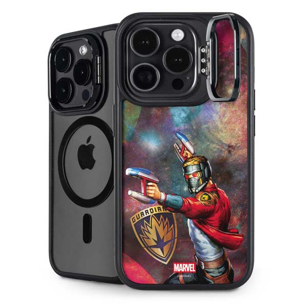Marvel Star-Lord Cosmic Commander iPhone 14 Pro Kickstand Case