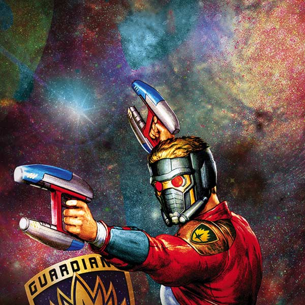 Marvel Star-Lord Cosmic Commander iPhone X Skin