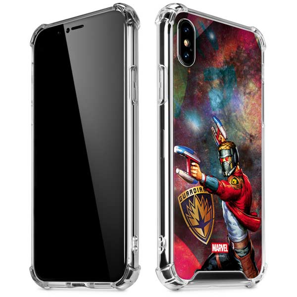 Marvel Star-Lord Cosmic Commander iPhone X/XS Clear Case
