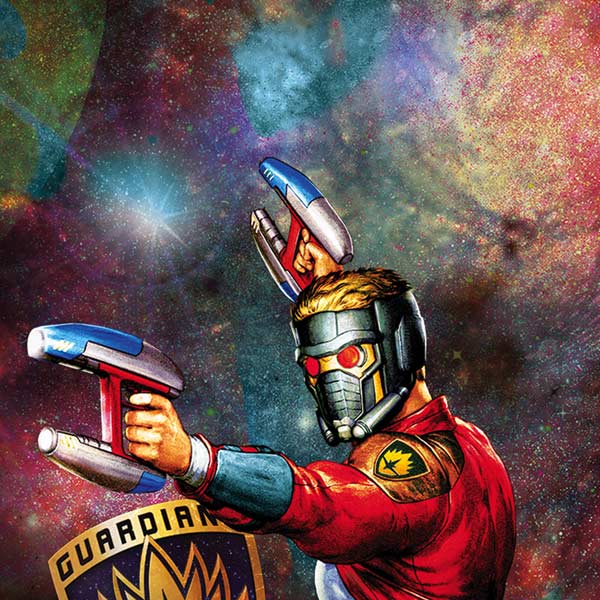Marvel Star-Lord Cosmic Commander iPhone XR Skin