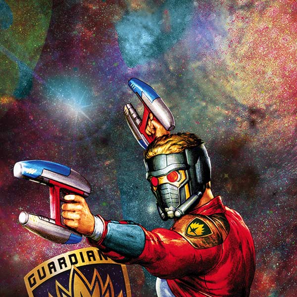 Marvel Star-Lord Cosmic Commander iPhone XS Max Skin